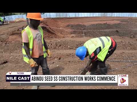 ABINDU SEED SS CONSTRUCTION WORKS COMMENCE 