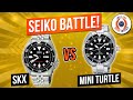 Seiko Battle! SKX vs Mini Turtle! To The Death....