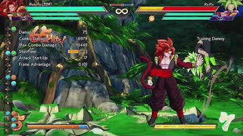 SSJ4 Gogeta - 0.5 Bar Corner to Corner ToD