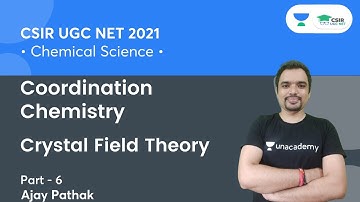 Crystal Field Theory | Coordination Chemistry | CSIR NET 2021 | GATE | IIT JAM | By Ajay Pathak