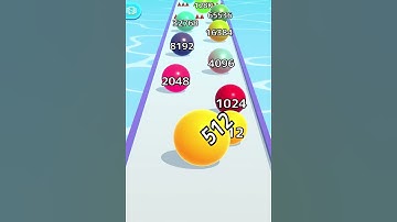 Ball Run Infinity Number Up To (128M, 256M, 512M, 1024M) ! All Levels Part 803 android, ios #shorts