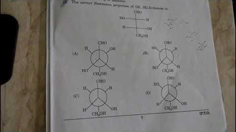 Fischer to newmann projection conversion
