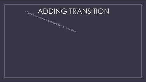 Animating Text & Objects in PowerPoint class 6 Computer CH 5