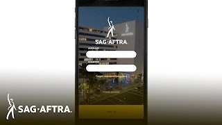 SAG-AFTRA Member App Tutorial screenshot 1