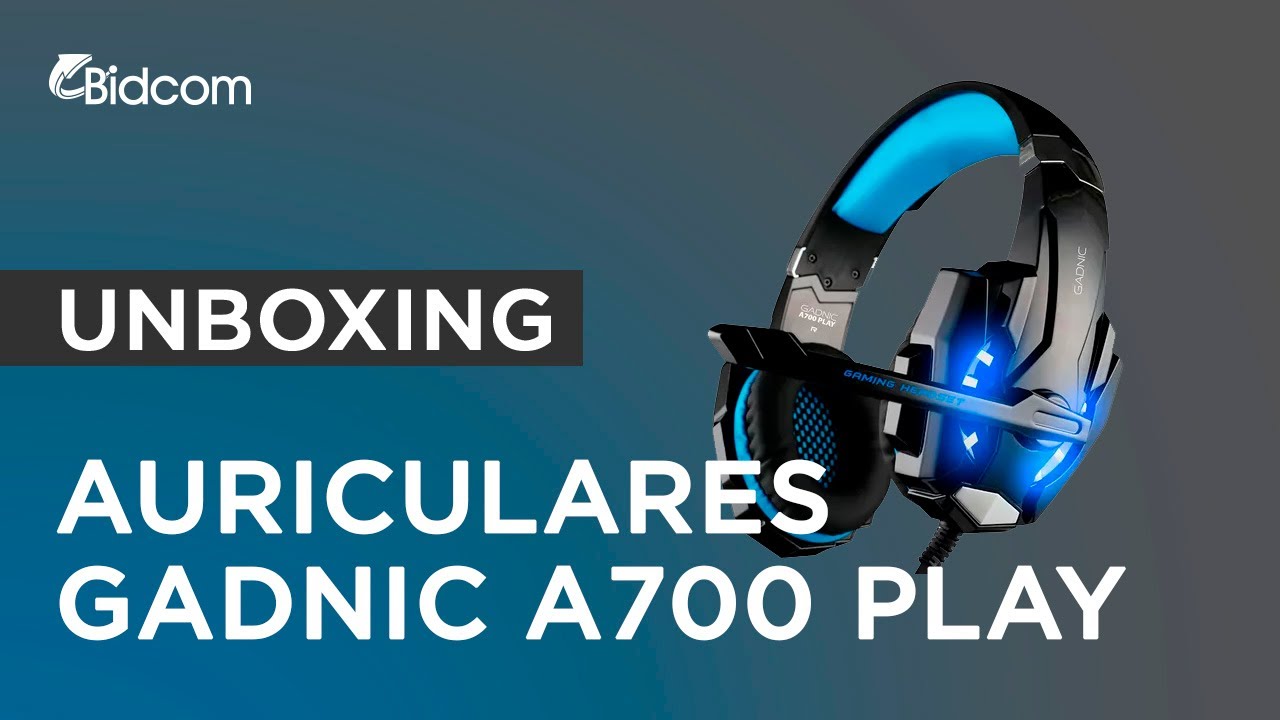 Auriculares Gadnic A700 Play Gamer Compatible Consolas