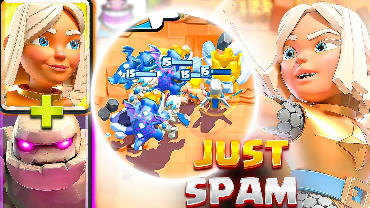 GOLEM HEALER IS HERE TO PROVE with JUST SPAMING YOU CAN WIN 🔥❗️