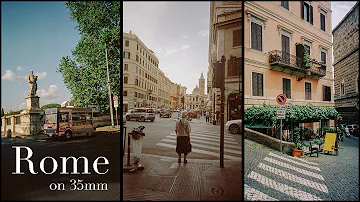 A Few Days in Rome with a 35mm Film Camera | Yashica T3