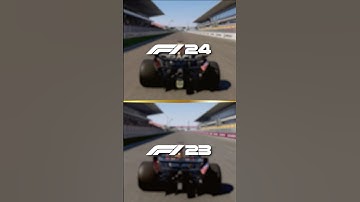 F1 23 vs F1 24 - Details Comparison #f124 #gta #gta5