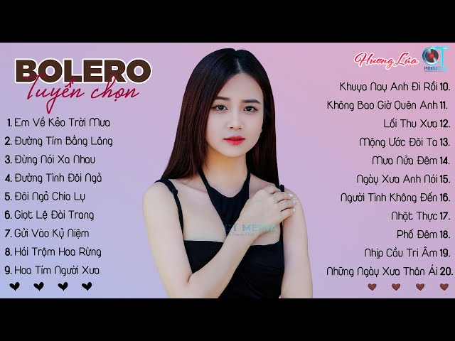 Nhạc Trữ Tình Bolero 2024 - LK EM VỀ KẺO TRỜI MƯA x ĐƯỜNG TÍM BẰNG LĂNG ♪ Tình Ca Nhạc Vàng Hay Nhất class=