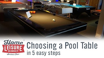 How To Choose Your Perfect Pool Table in 5 Easy Steps - Ultimate Pool Table Buyer