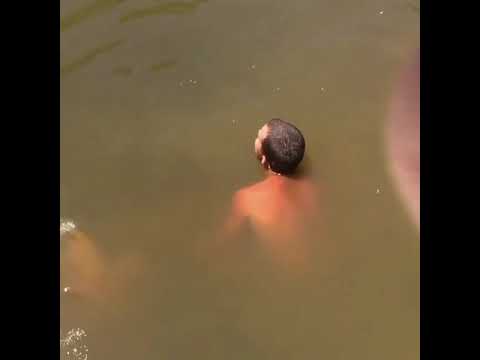 Girl Catches 30lb CATFISH with her HANDS!