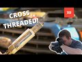 Using a Thread Chaser to Fix a Cross Threaded Spark Plug