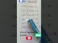 Formulas of inverse trigonometry📚#inversetrigonometricfunctions#12thmaths#principalvalue#range