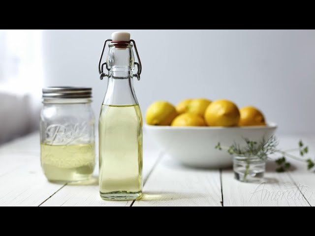 How to Make Lemon Oil | Perfect for Salad, Pasta, Hummus and more! class=