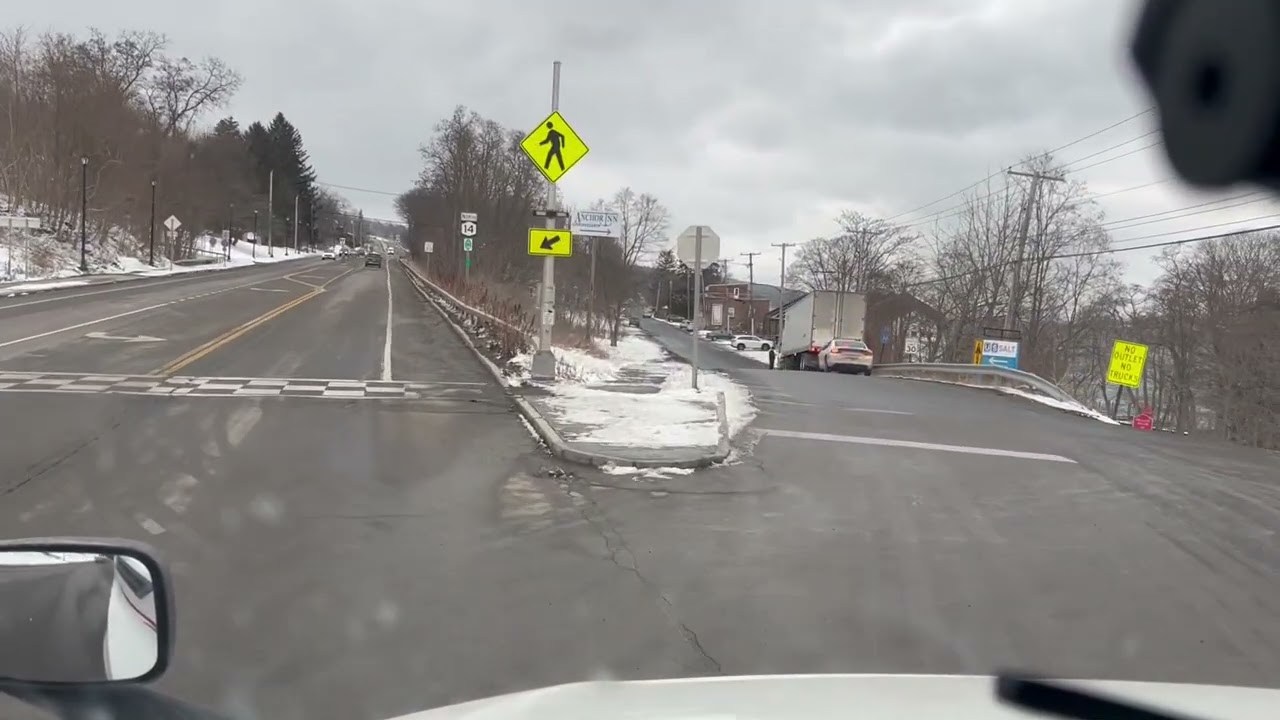 CDL OTR WATKINS,NEW YORK. Ride with me to pick up my load… #reels #cdl #trucking #otr 