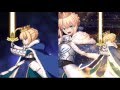 【Fate/GO】 エクスカリバー【宝具リニューアル】比較