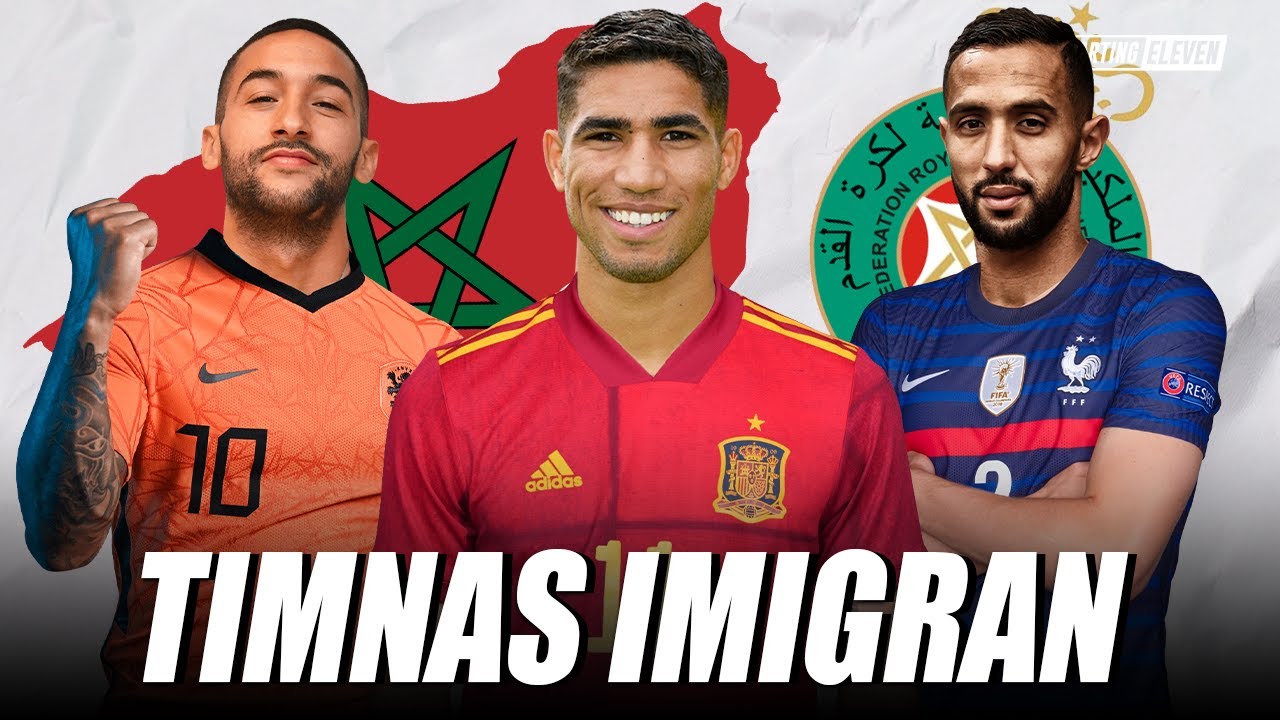 Kisah Pemain Imigran Di Timnas Maroko