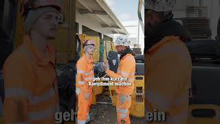 Das BESTE Kompliment für tolle Arbeit 🚀 #humor #bauen #baustelle #shortsviral