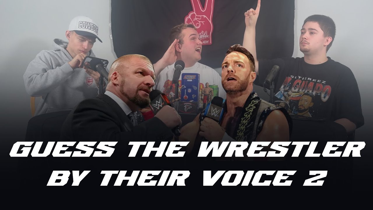Guess The WWE Wrestler By Their VOICE! #2