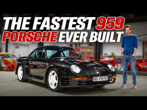 Video: El raro Porsche 959 podría venderse por $ 2 millones en una subasta