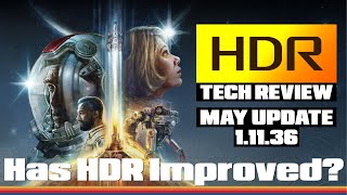 Starfield - May Update 1.11.36 - HDR Review - Has HDR Improved?