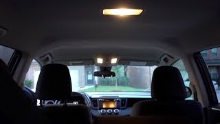 2018 RAV4 Interior LED Lights Replacement