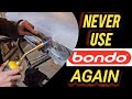 Quit doing body filler the hard way amazing simple trick used by professional bodyshops