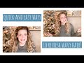 3 quick and easy ways to refresh 2a wavy hair || how i refresh my wavy hair