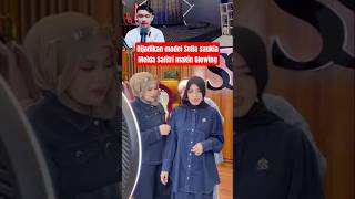 Jadi model Sella saukia, Melda safitri makin Glowing #shorts