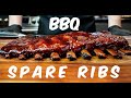 How To Make BBQ Spare Ribs - Traeger Smoked Ribs