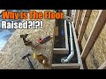 Craziest Bathroom I Ever Built | Framing The Raised Floor And Plumbing | THE HANDYMAN |