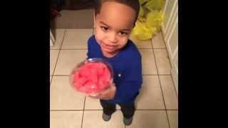 Adorable little boy vine ~ .....drinking watermelon ~ Best on the web!