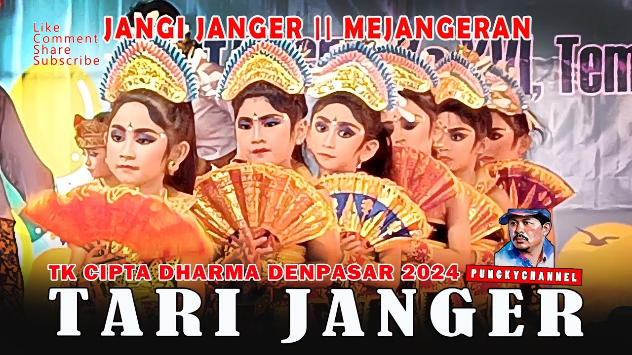 TARI JANGER TK CIPTA DHARMA 2024 #taribali #tarijanger #jangijanger #mejangeran