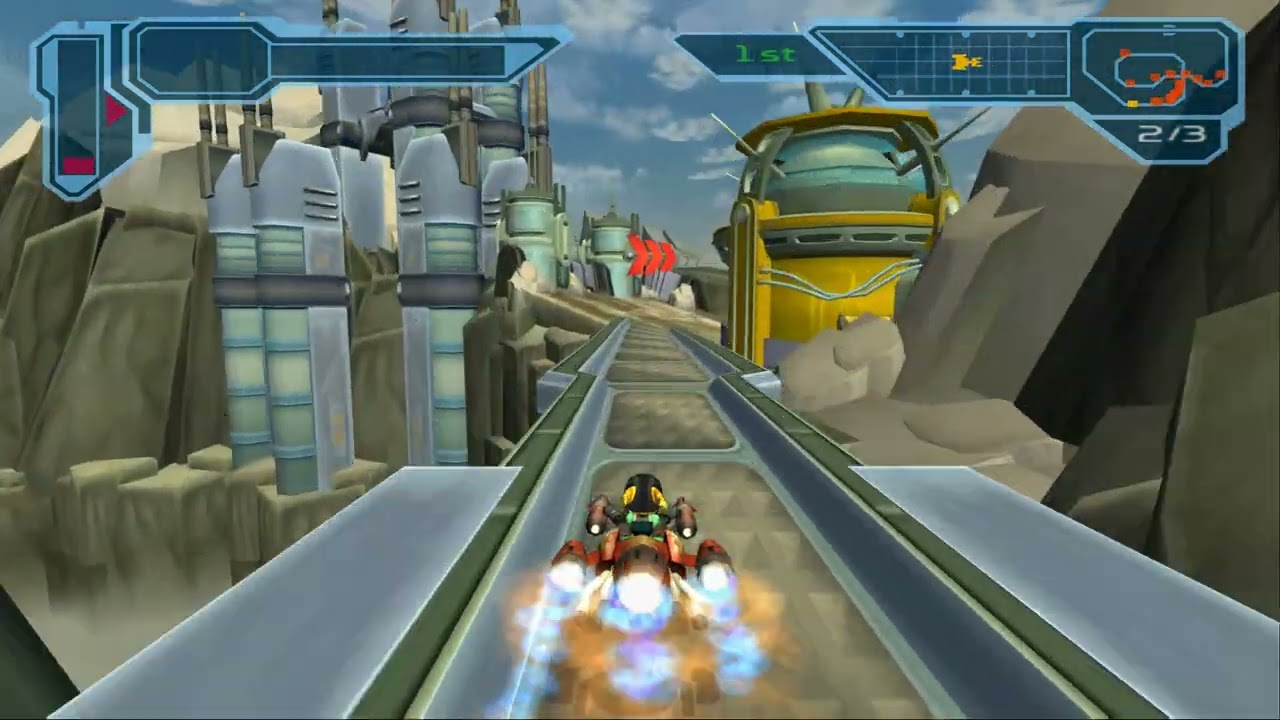 Ratchet And Clank 2 Going Commando Hoverbike Race On Barlow 4K UHD ratchet-and-clank-2-going-commando-hoverbike-race-on-barlow-4k-uhd