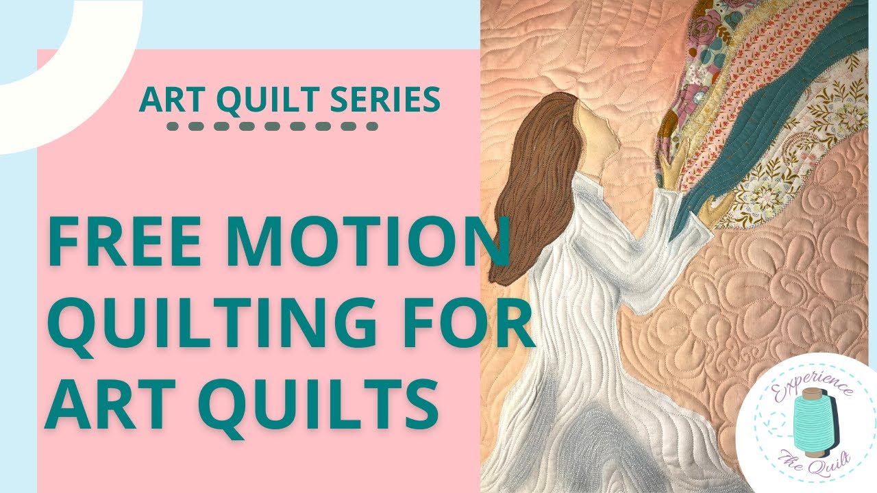 How to Do Free Motion Quilting | Longarm Free Motion | Beginner Art Quilt Series Episode 7