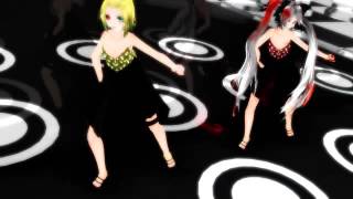【MMD】Timber ~ Miku - Rin ( WAV + Motion + Camera )