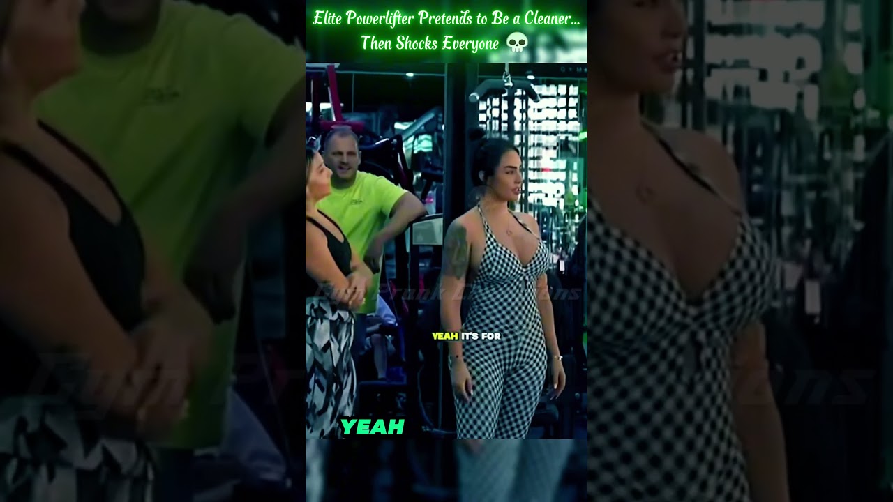 Elite Powerlifter Pretended to be a CLEANER... | Gym Prank Champion