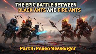 THE EPIC BATTLE BETWEEN BLACK ANTS AND FIRE ANTS | PART 2 - The Ember Palace War screenshot 4