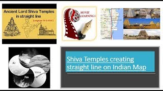 Shiva temple creating straight line on Indian Map | Most Popular Lord Shiva Temples in India