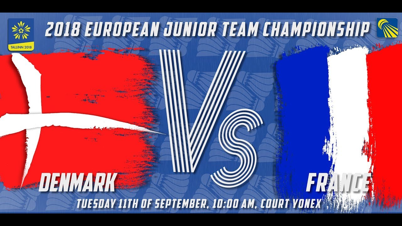 Denmark (Grønbjerg/Magelund) vs France (Merkle/Moinard) -Final - European Jnr. Team C’ships 2018