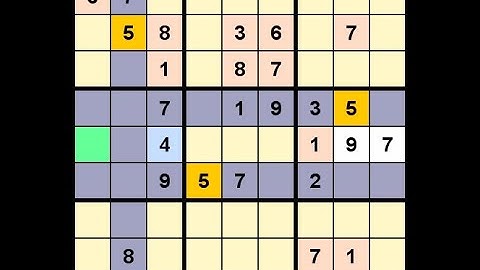 How to Solve Washington Times Sudoku Difficult January 16, 2021