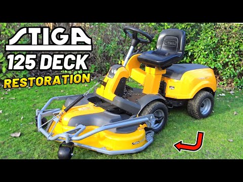 STIGA 125 RESTORATION | RESTORING A MOWER UPGRADE