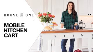 how to build a mobile kitchen island | house one | this old house