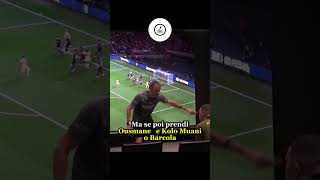 Luis Enrique spiega come diventare il migliore al mondo a Mbappé che lo ha ignorato. #calcio