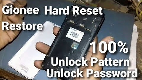 Gionee P5W Hard Reset/P5W pattern remove/P5W lock kese tode/P5W restore/Gionee ka lock kese tode