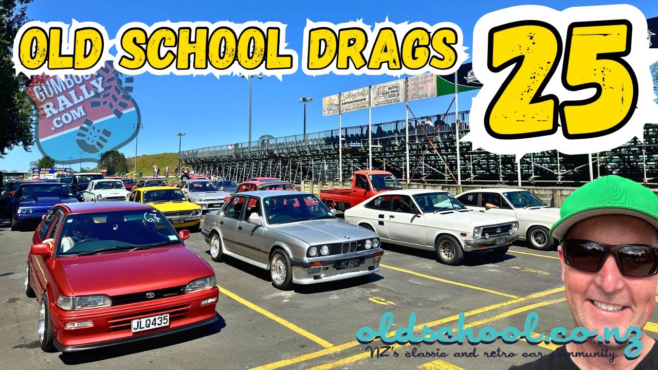 Олдскульные дрэг-рейсинги в Новой Зеландии | Mazda 929 с квадророторным двигателем, замена двигат...