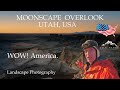 Moonscape overlook, Utah, USA.