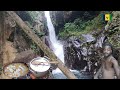 Solo one man pot  fish broth  outdoor cooking  owia waterfall st vincent