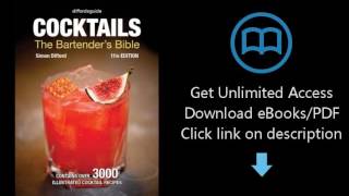 Download Diffordsguide Cocktails The Bartenders Bible P.d.f