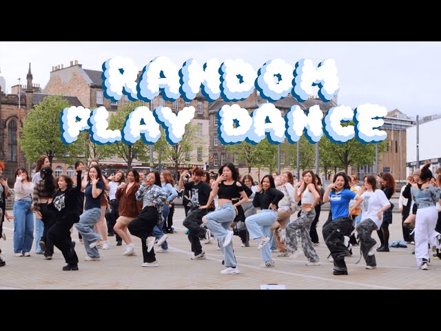 [KPOP IN PUBLIC] RANDOM PLAY DANCE 랜덤플레이댄스 in Edinburgh, Scotland class=